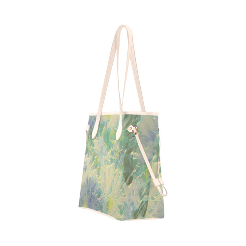 amazing Floral 617C by FeelGood Clover Canvas Tote Bag (Model 1661)