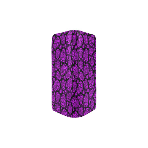 Sugar Skull Pattern - Purple Women's Clutch Purse (Model 1637)