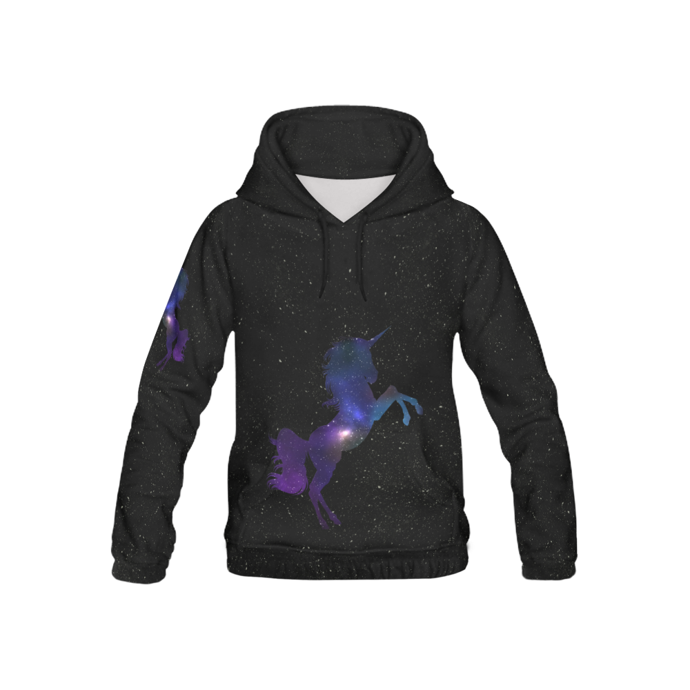 unicorn All Over Print Hoodie for Kid (USA Size) (Model H13)