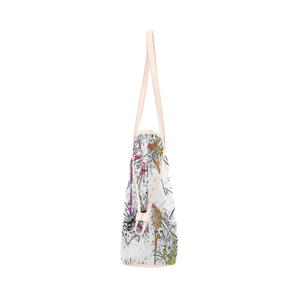 color fun 03F by FeelGood Clover Canvas Tote Bag (Model 1661)