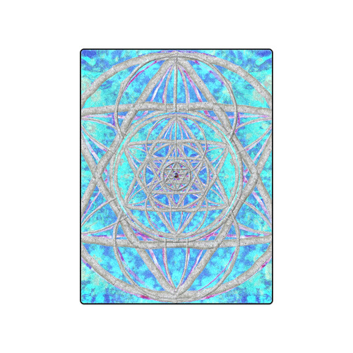 protection in blue harmony Blanket 50"x60"
