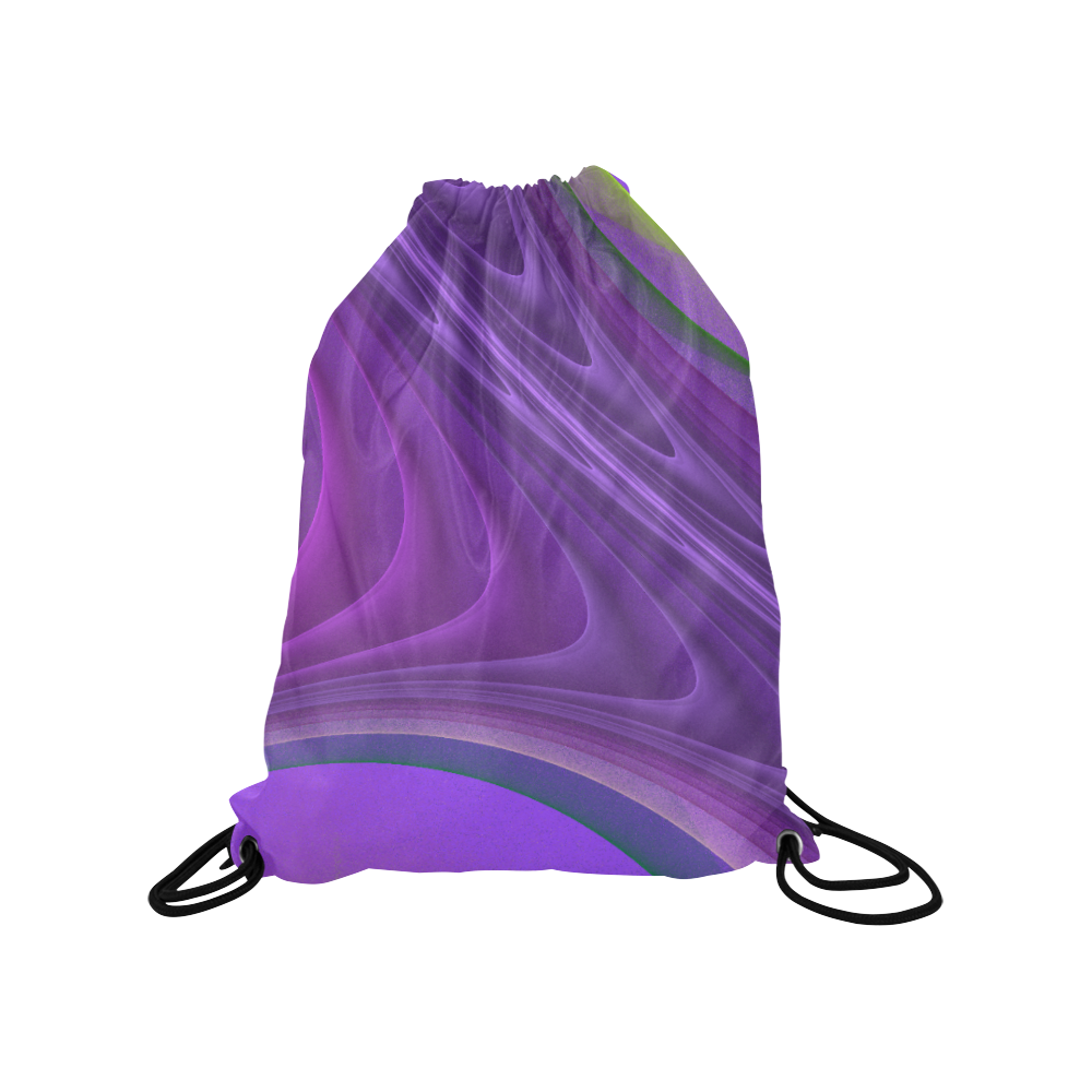purple sands Medium Drawstring Bag Model 1604 (Twin Sides) 13.8"(W) * 18.1"(H)