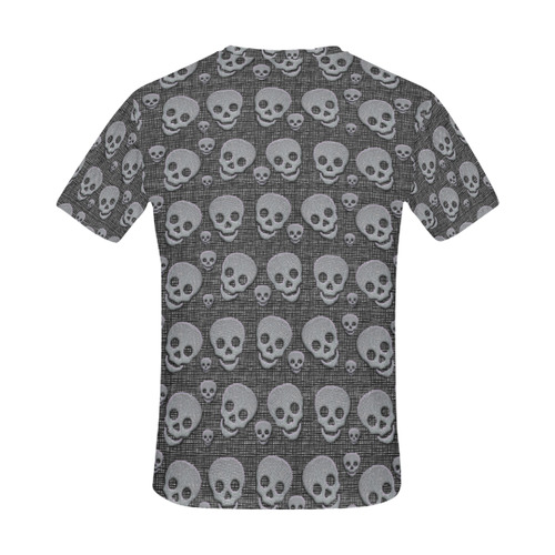 SKULLS THE BEST All Over Print T-Shirt for Men (USA Size) (Model T40)