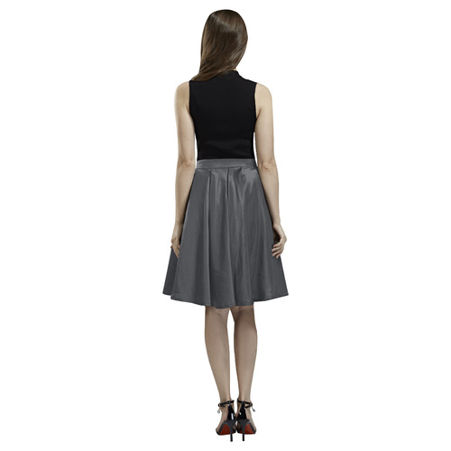 Stretch Limo Melete Pleated Midi Skirt (Model D15)