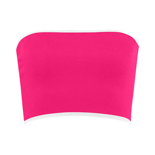 Basic Bandeau Top + Basic Hot Pants Off White