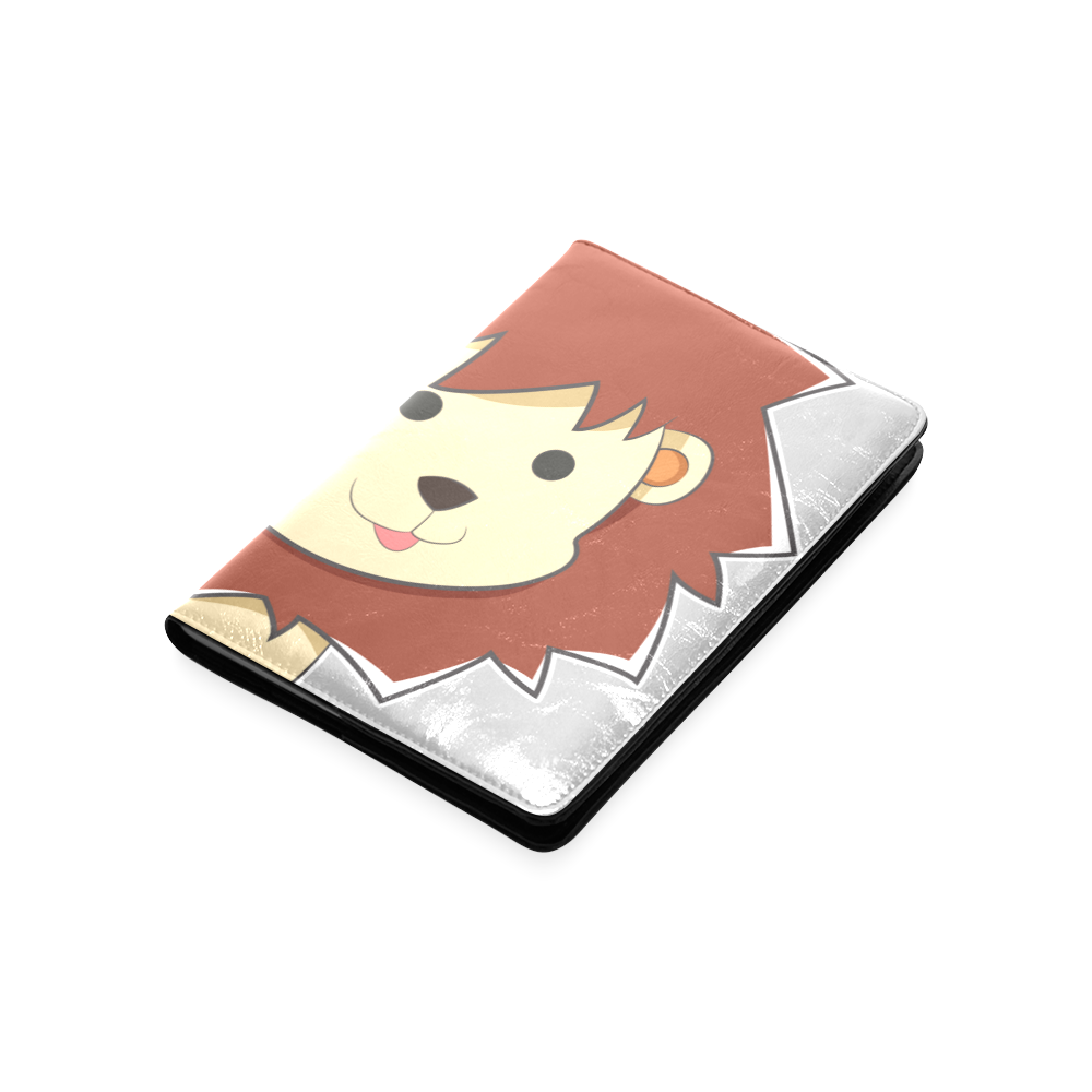 Happy Cartoon Baby Lion Custom NoteBook A5