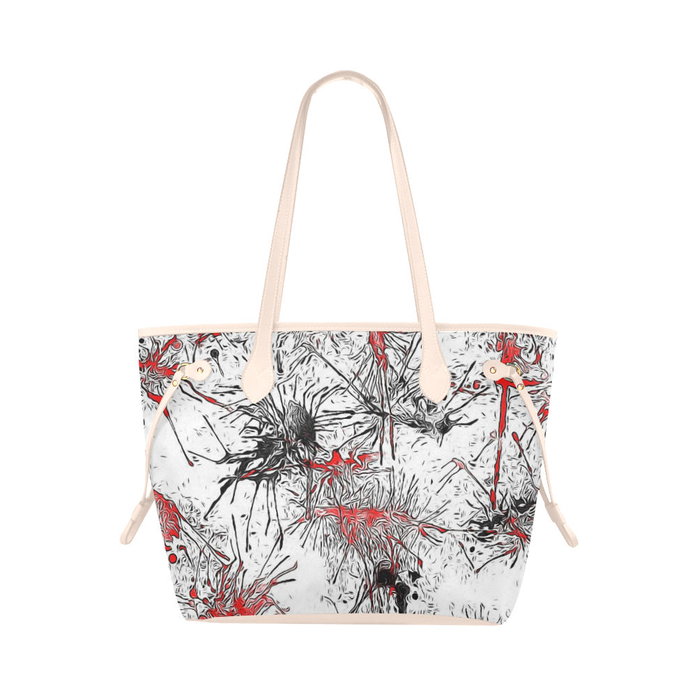 color fun 03D by FeelGood Clover Canvas Tote Bag (Model 1661)