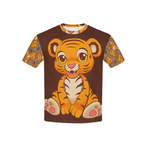 Lil Tiger Kids' All Over Print T-shirt (USA Size) (Model T40)