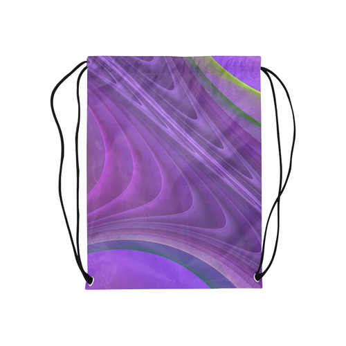 purple sands Medium Drawstring Bag Model 1604 (Twin Sides) 13.8"(W) * 18.1"(H)