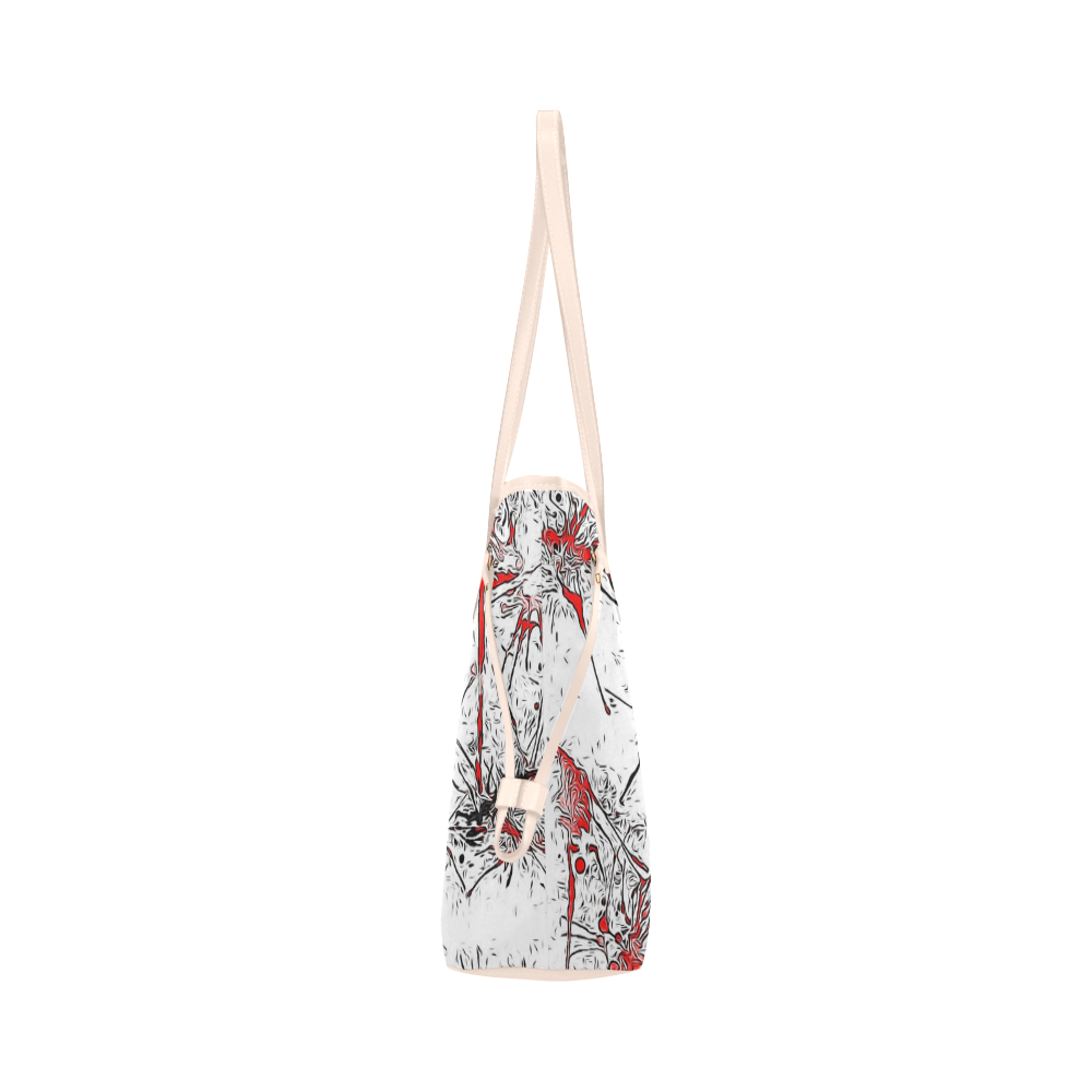 color fun 03D by FeelGood Clover Canvas Tote Bag (Model 1661)