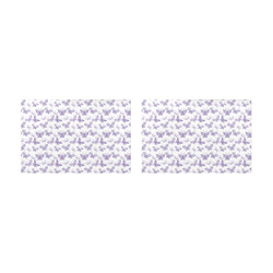 Cute Purple Butterflies Placemat 12’’ x 18’’ (Set of 2)