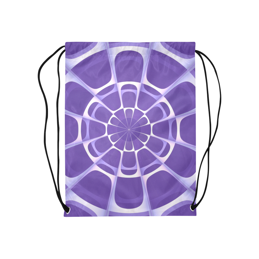 Lavender Medium Drawstring Bag Model 1604 (Twin Sides) 13.8"(W) * 18.1"(H)