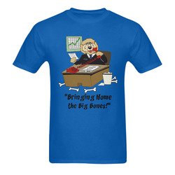 Executive Doodle Men's T-Shirt in USA Size (Two Sides Printing)