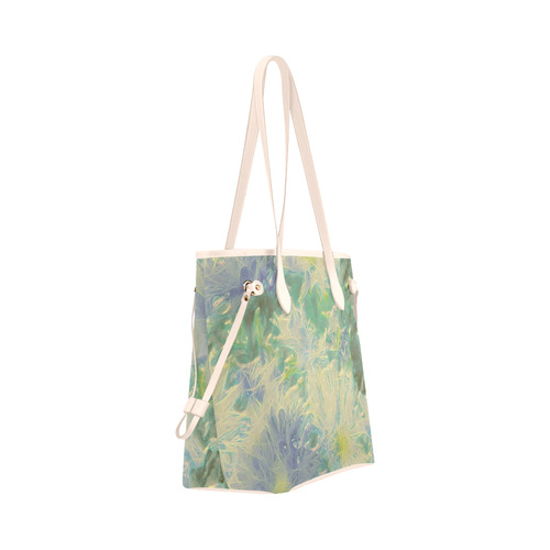 amazing Floral 617C by FeelGood Clover Canvas Tote Bag (Model 1661)