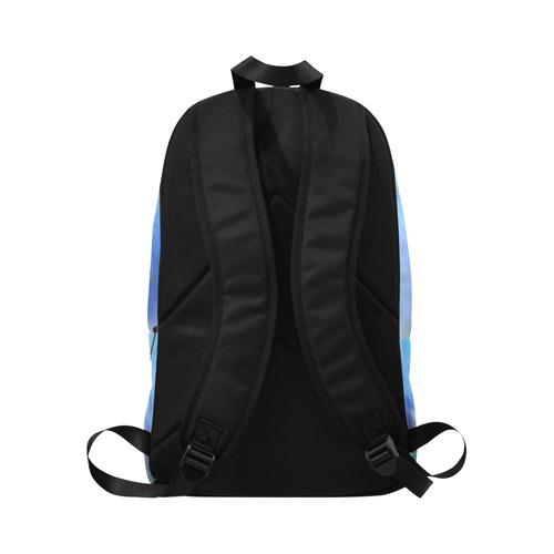 Blue Fire. Inspired by the Magic Island of Gotland. Fabric Backpack for Adult (Model 1659)