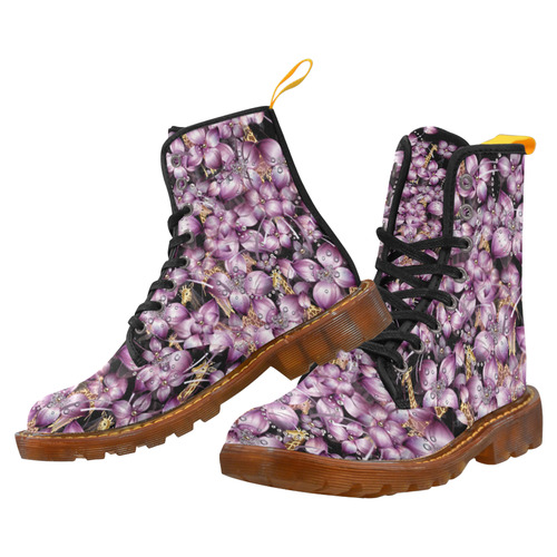 floral is the new black 3 Martin Boots For Women Model 1203H