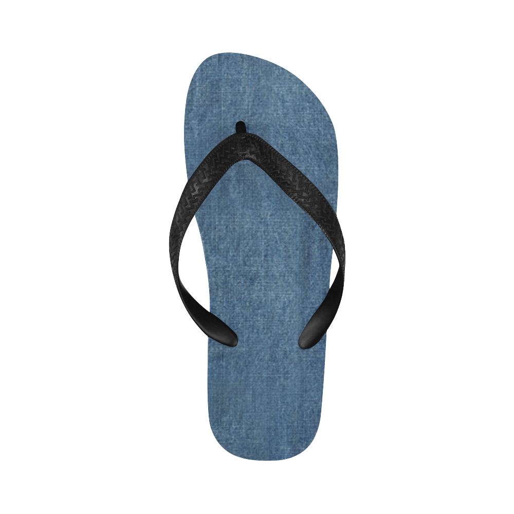 Denim-Look - Jeans Flip Flops for Men/Women (Model 040)