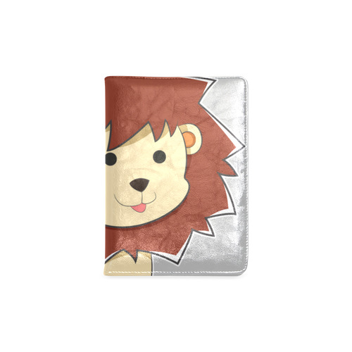 Happy Cartoon Baby Lion Custom NoteBook A5