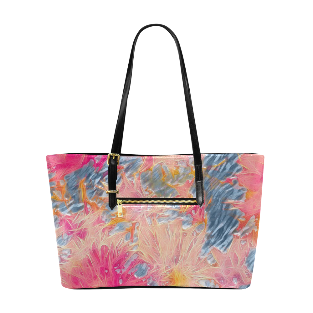 amazing Floral 617A by FeelGood Euramerican Tote Bag/Large (Model 1656)