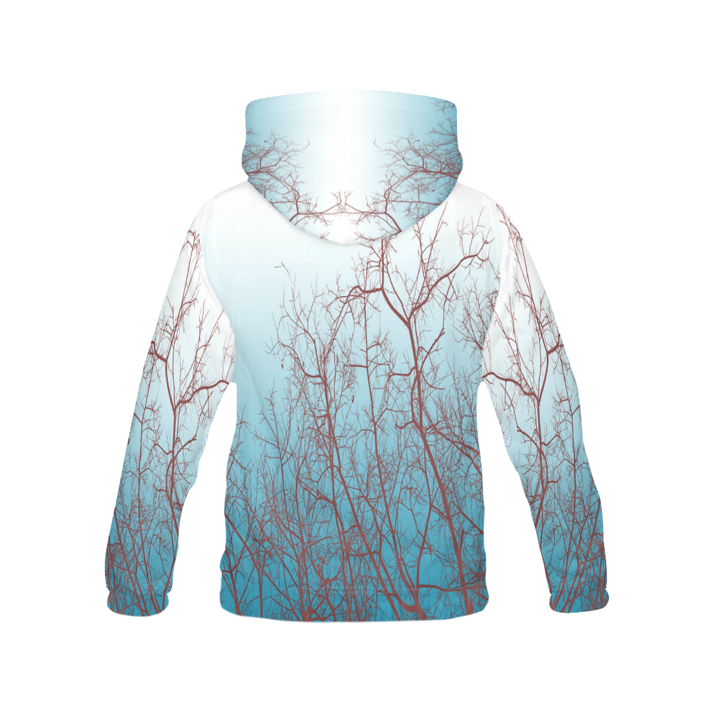 Midnight Morning All Over Print Hoodie for Men (USA Size) (Model H13)