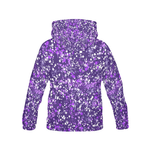 SuperStar All Over Print Hoodie for Women (USA Size) (Model H13)