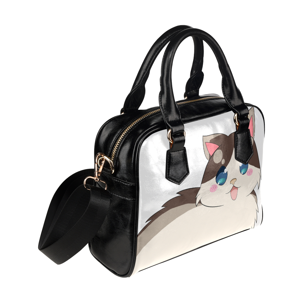 Ragdoll Cat for Life Shoulder Handbag (Model 1634)