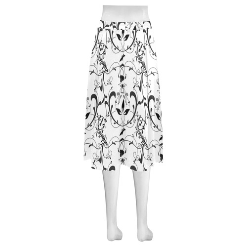 Elegant Dream Mnemosyne Women's Crepe Skirt (Model D16)