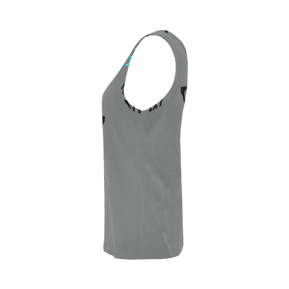 Geek is the NEW Chic All Over Print Tank Top for Women (Model T43)