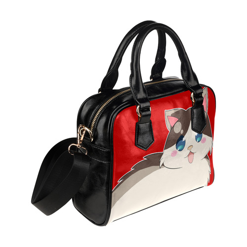 Ragdoll Cat for Life Shoulder Handbag (Model 1634)