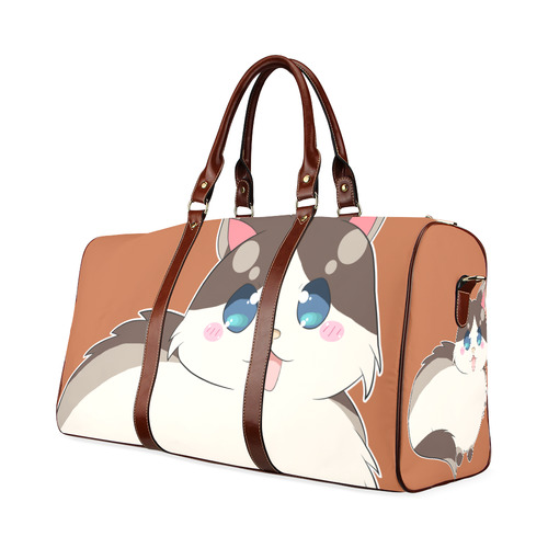 Ragdoll Cat for Life Waterproof Travel Bag/Small (Model 1639)