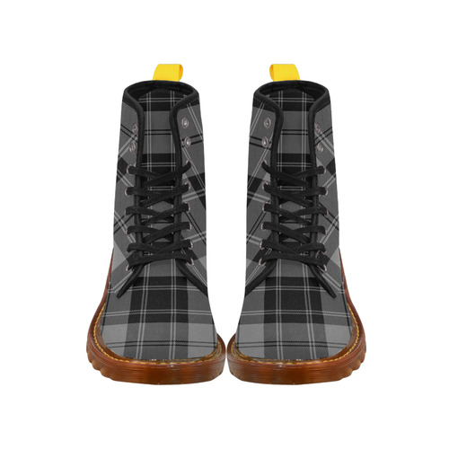 Douglas Tartan Martin Boots For Men Model 1203H