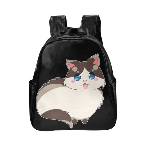 Ragdoll Cat for Life Multi-Pockets Backpack (Model 1636)