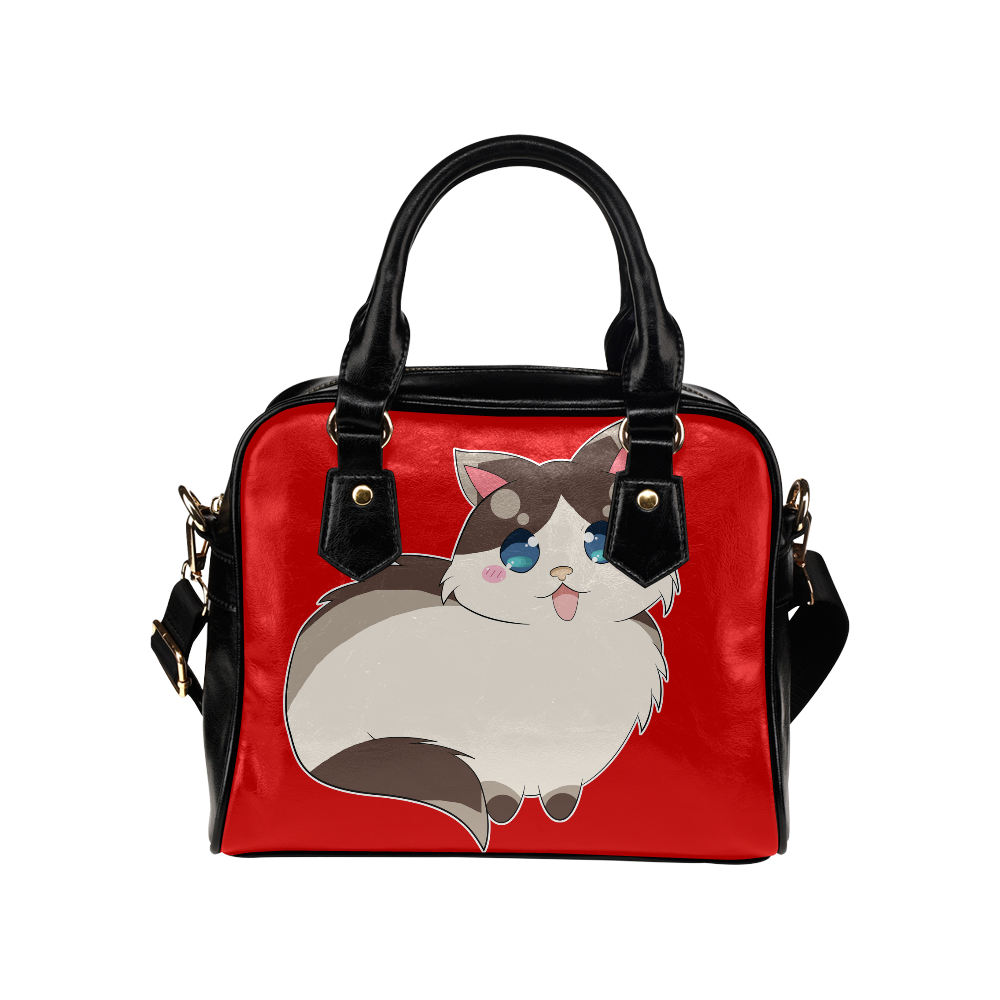 Ragdoll Cat for Life Shoulder Handbag (Model 1634)