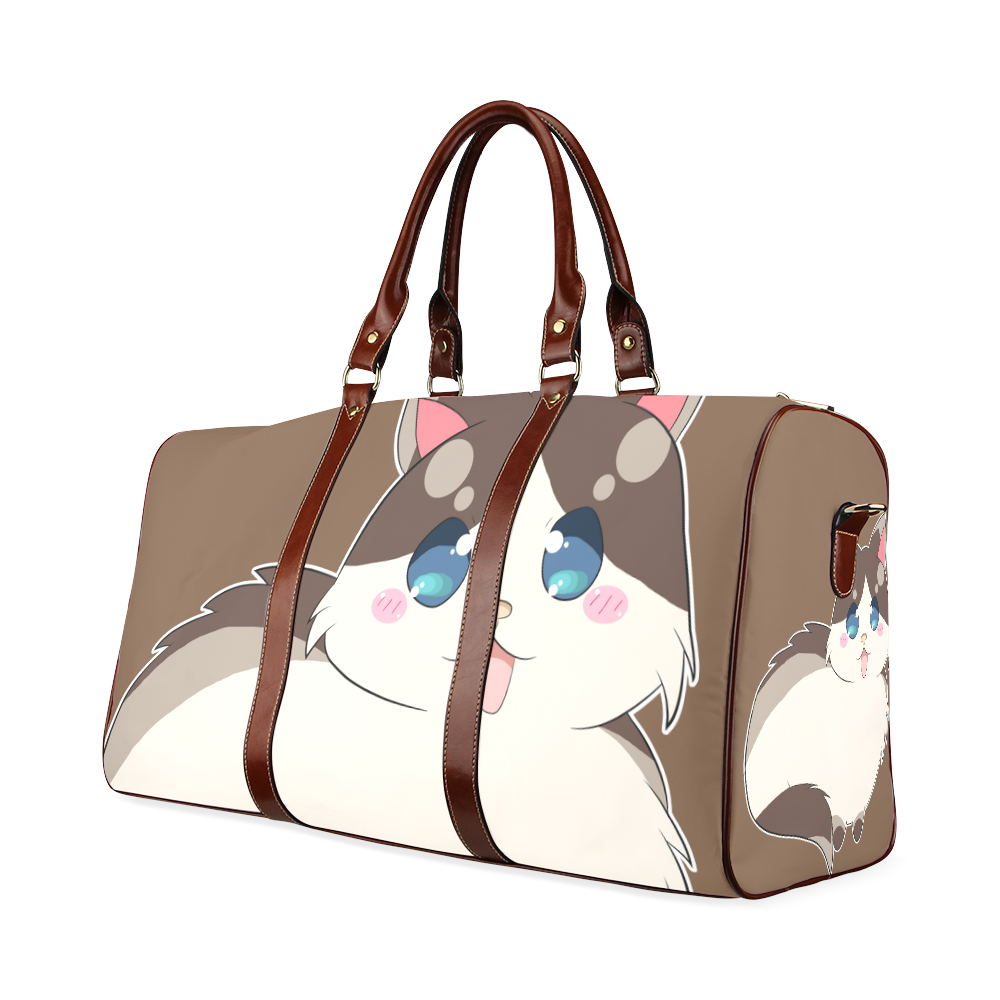 Ragdoll Cat for Life Waterproof Travel Bag/Small (Model 1639)