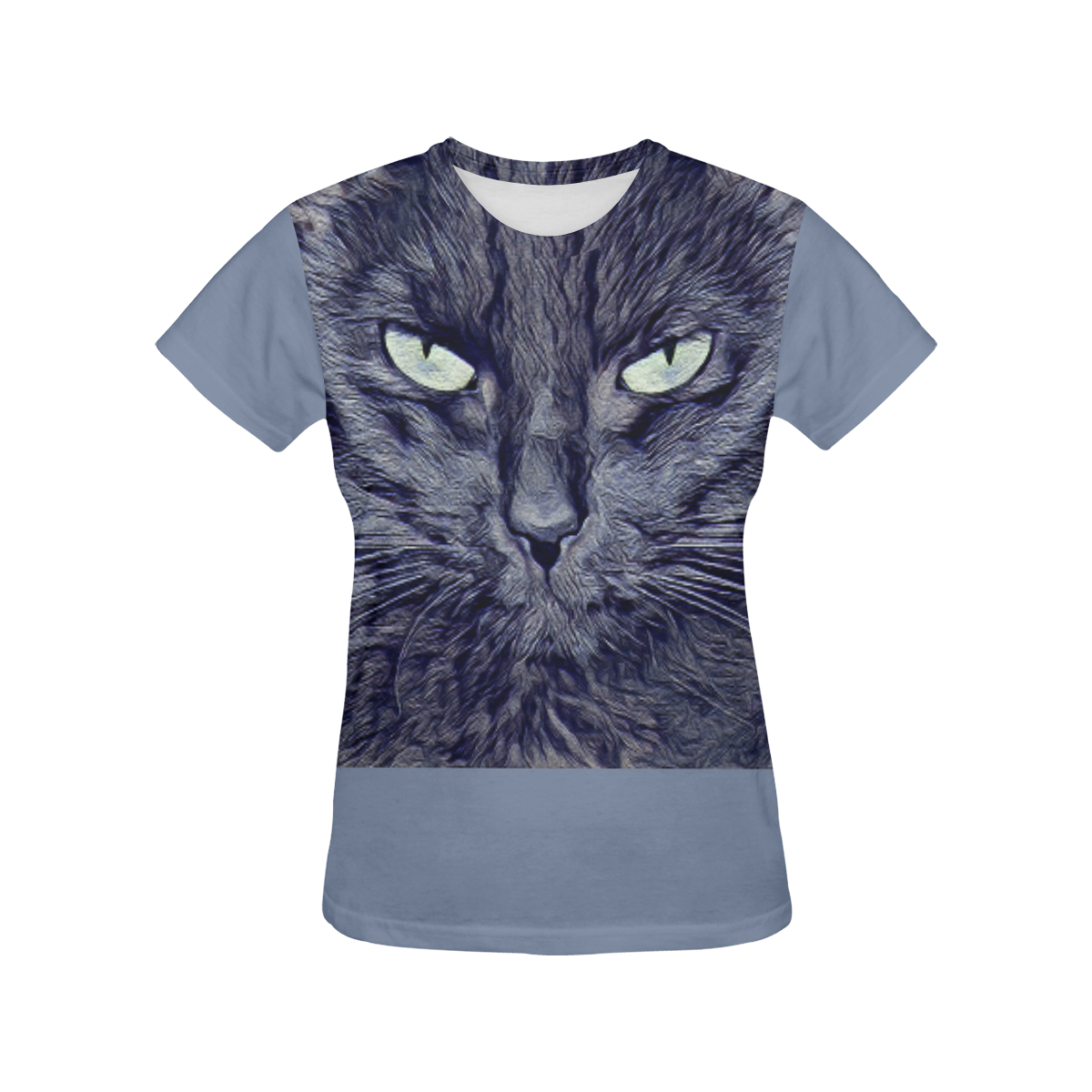 CAT TWO All Over Print T-Shirt for Women (USA Size) (Model T40)