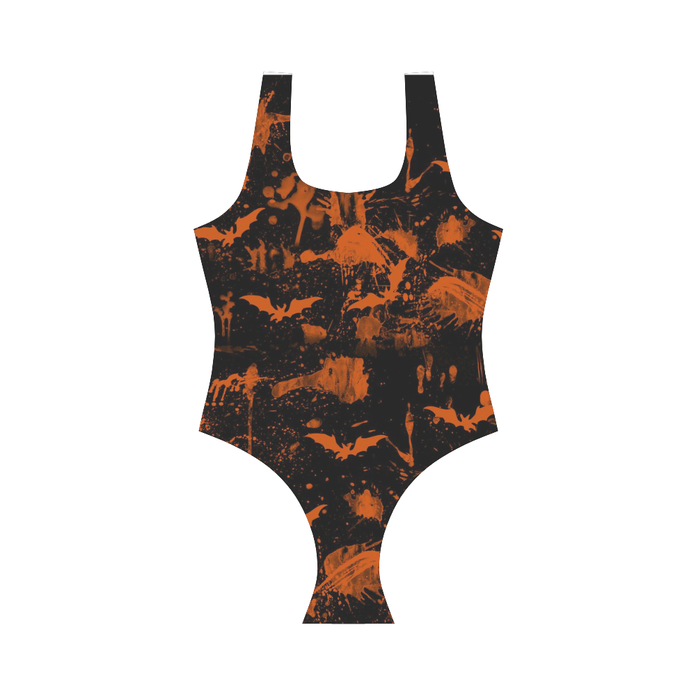 bloodybatso Vest One Piece Swimsuit (Model S04)