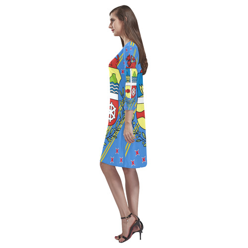 ARUBA Rhea Loose Round Neck Dress(Model D22)