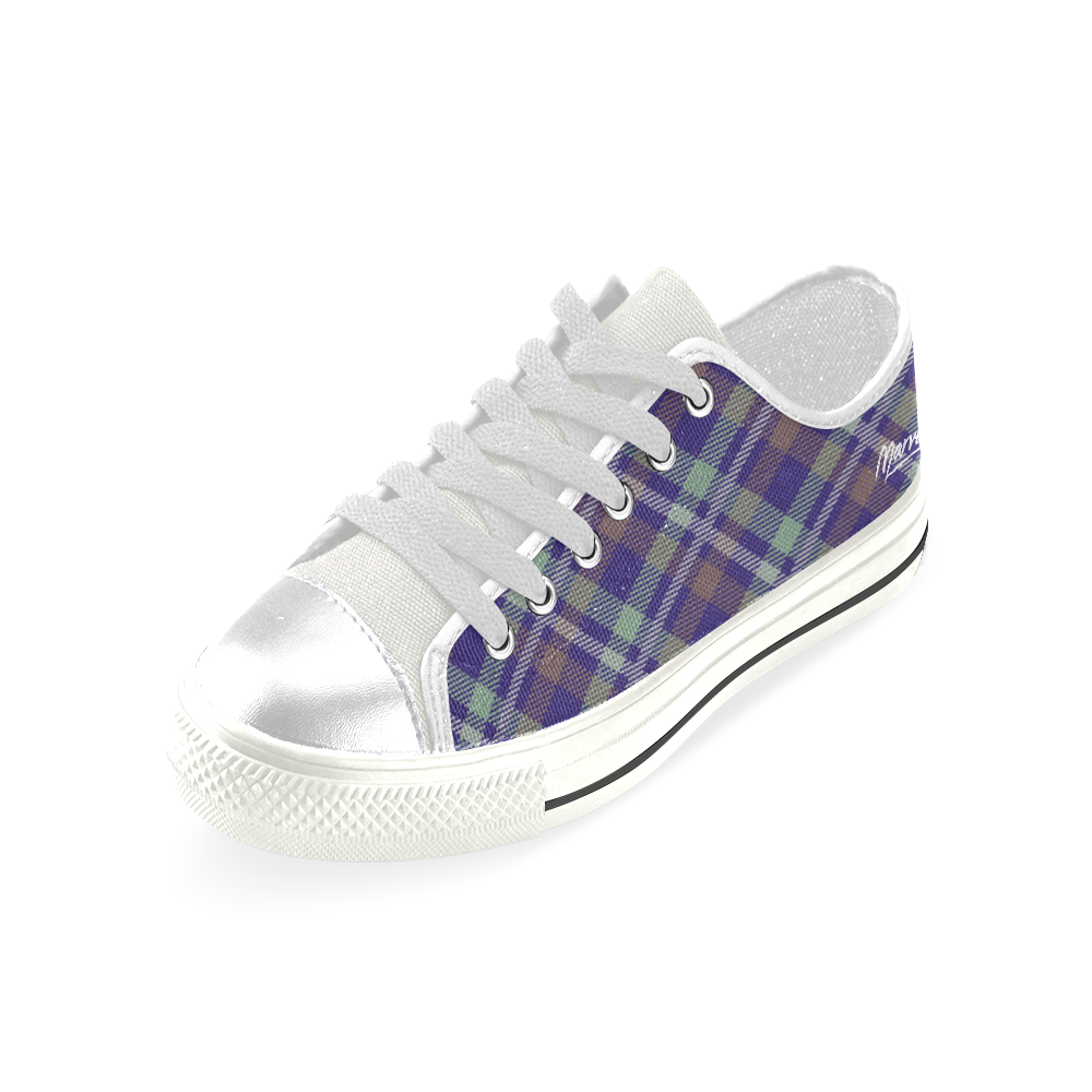 Night Women's Classic Canvas Shoes (Model 018)