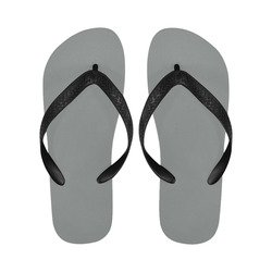 Neutral Gray Flip Flops for Men/Women (Model 040)