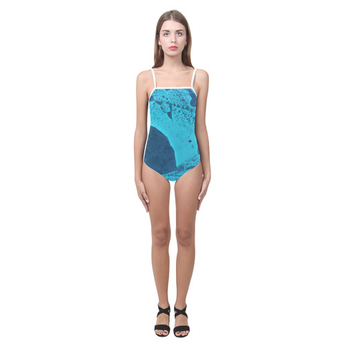 ZONE BLUE Strap Swimsuit ( Model S05)