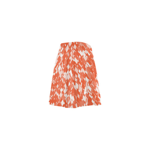 Flame Pixels Mini Skating Skirt (Model D36)