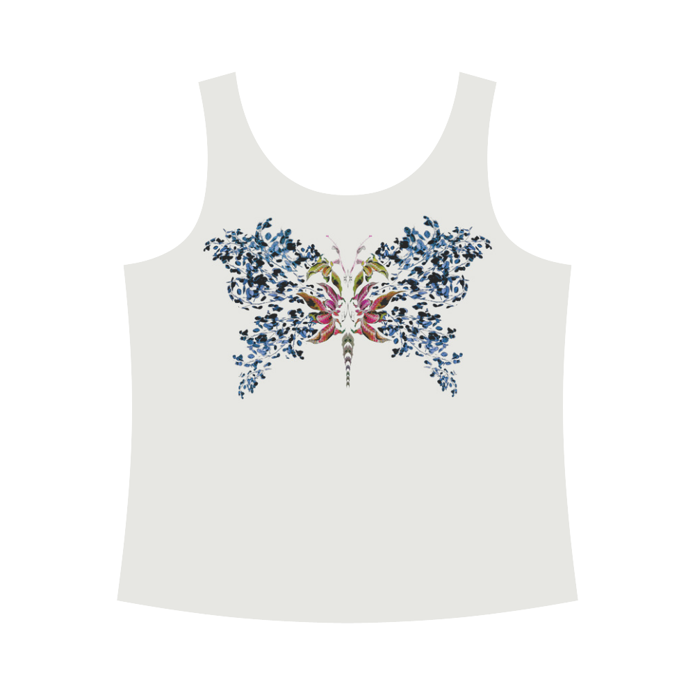 butterfly4d All Over Print Tank Top for Women (Model T43)