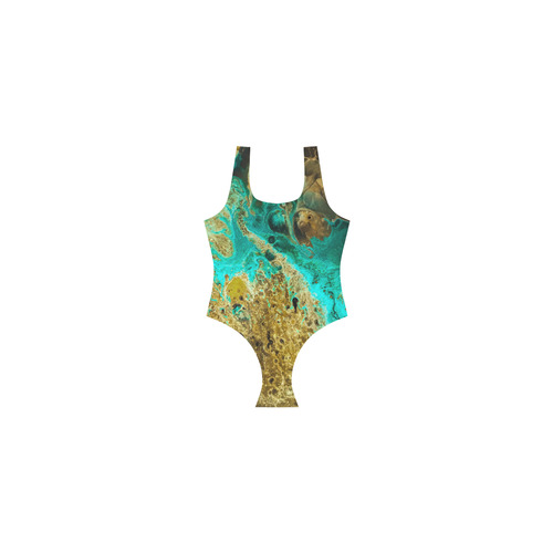Sapphire Diver Vest One Piece Swimsuit (Model S04)