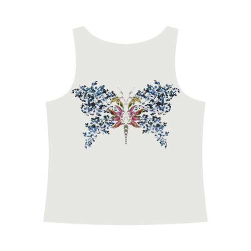 butterfly4d All Over Print Tank Top for Women (Model T43)