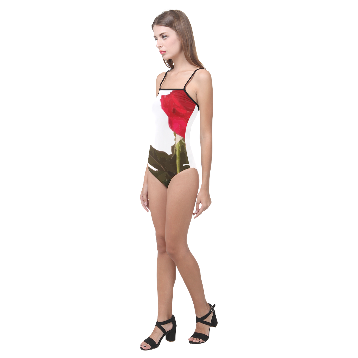 rosa Strap Swimsuit ( Model S05)