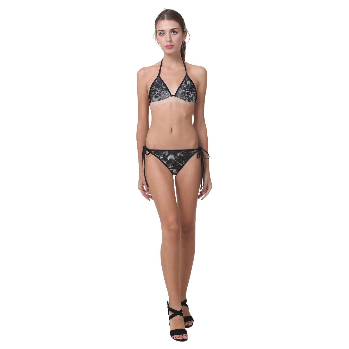 Black Onyx Custom Bikini Swimsuit (Model S01)