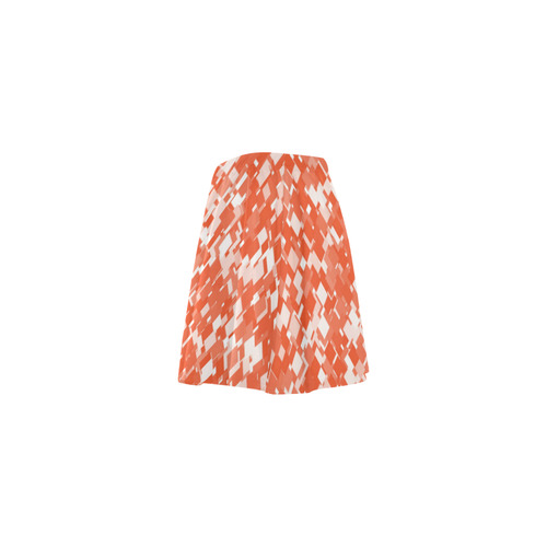 Flame Pixels Mini Skating Skirt (Model D36)