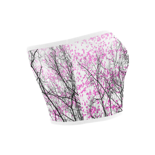 Cherry Blossom Bandeau Top