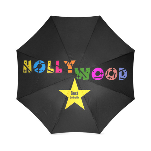 Hollywood Best Umbrella by Popart Lover Foldable Umbrella (Model U01)