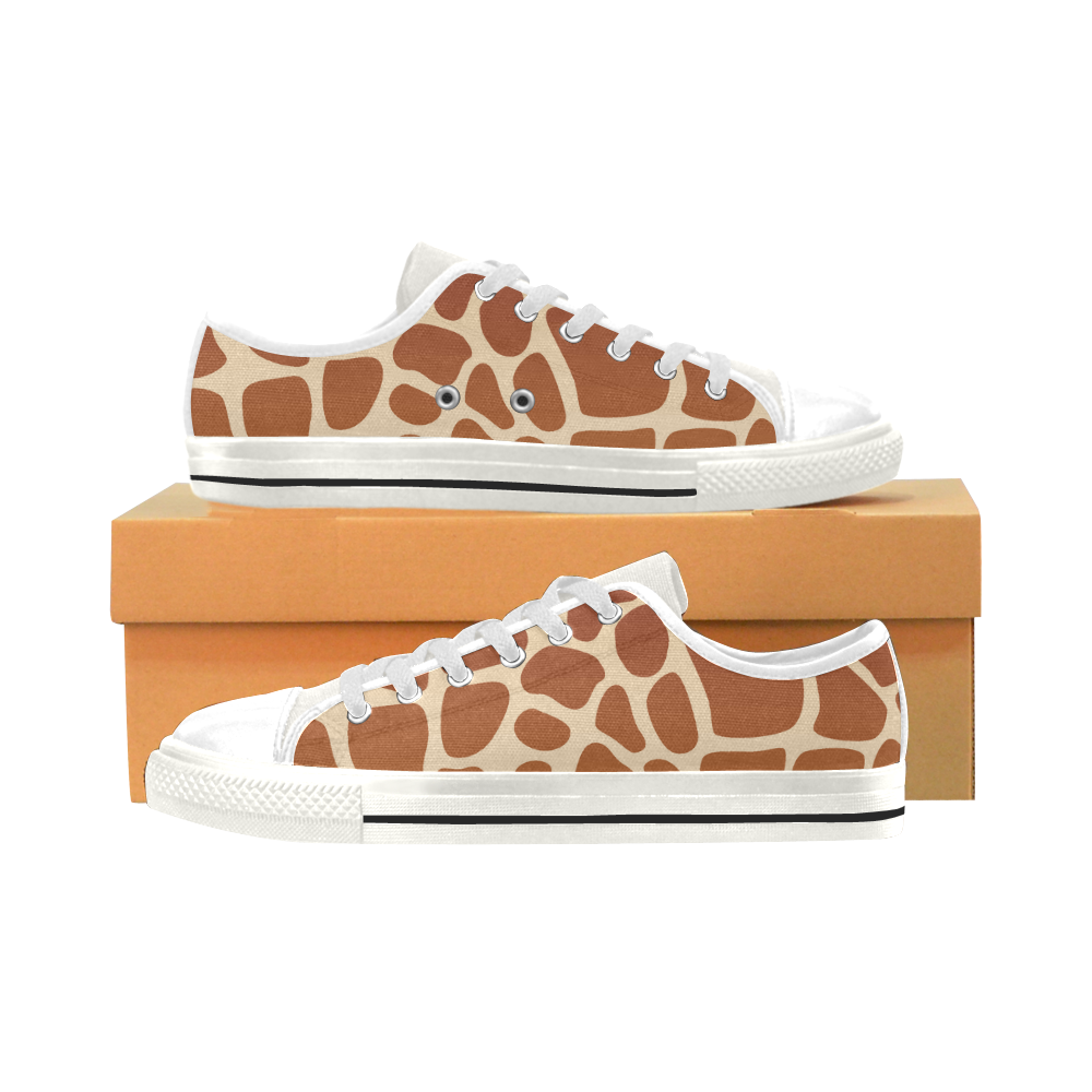 toppers animal print Men's Classic Canvas Shoes (Model 018)